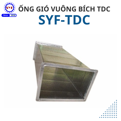 Ống gió vuông bích TDC