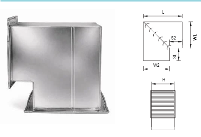 CHUYỂN HƯỚNG 90° (CÚT 90/ CO 90)-90°DUCTELBOW(90°ELBOW / 90°SLEEVE)
