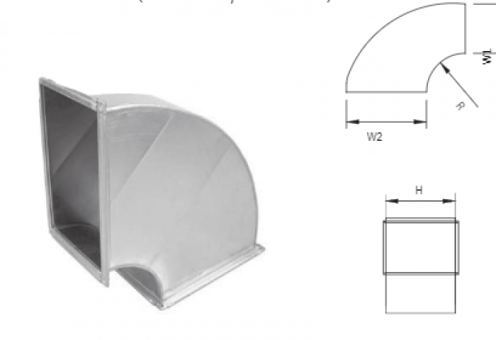 CHUYỂN HƯỚNG 90 ĐỘ VUÔNG (CÚT 90 VUÔNG/CO 90 VUÔNG)-90°SQUAREELBOW(90°SQUAREELBOW / 90°SQUARESLEEVE)